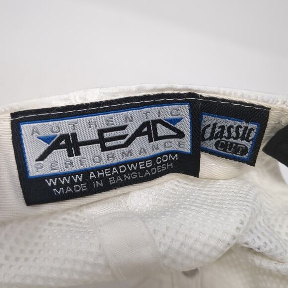 BMW Championship Baseball Cap White One Size Adjustable Classic Cut Ahead - Picture 10 of 11